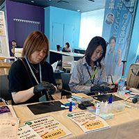 直方市こまちマーケット出店者①福岡スマホアカデミー